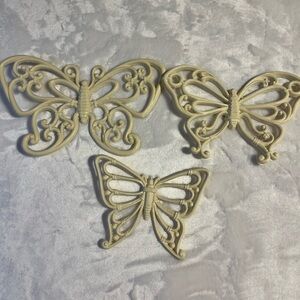 Homeco Resin Butterfly Wall Decor Set